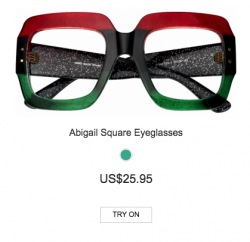 Check Out The Amazing Abigail Square Eyeglasses From Zeelool!