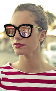 Womens Polarized Sunglasses, Oversized Frame with UV400 Protection, Mirrored Eyewear for Driving ...