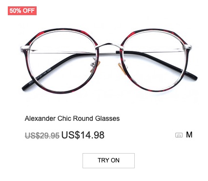 Alexander Chic Round Glasses