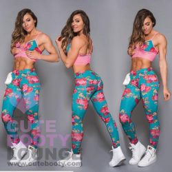 Aqua Floral (Stretch Booty) – absolutely gorgeous!