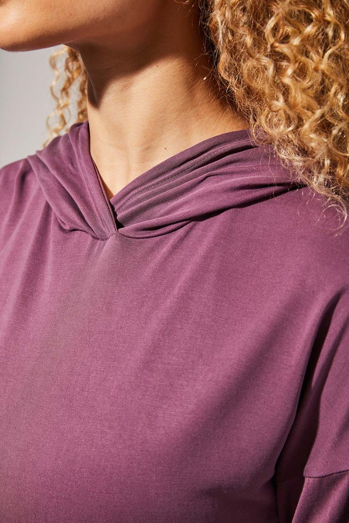 Check out the REVEL NATURAL MODAL HOODED SWEATSHIRT at mpgsport. Final Sale lovely peeps! 